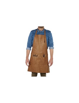 MASCUL PU LEATHER APRON...